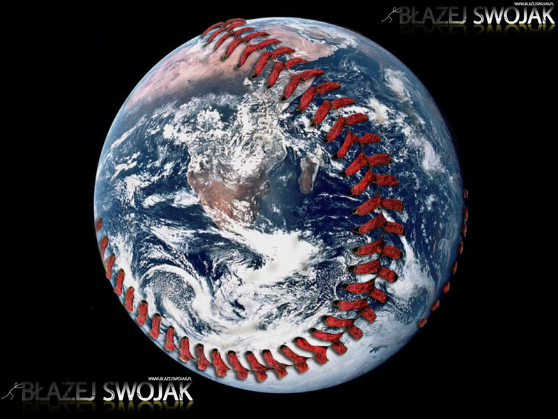 Earth as a baseball