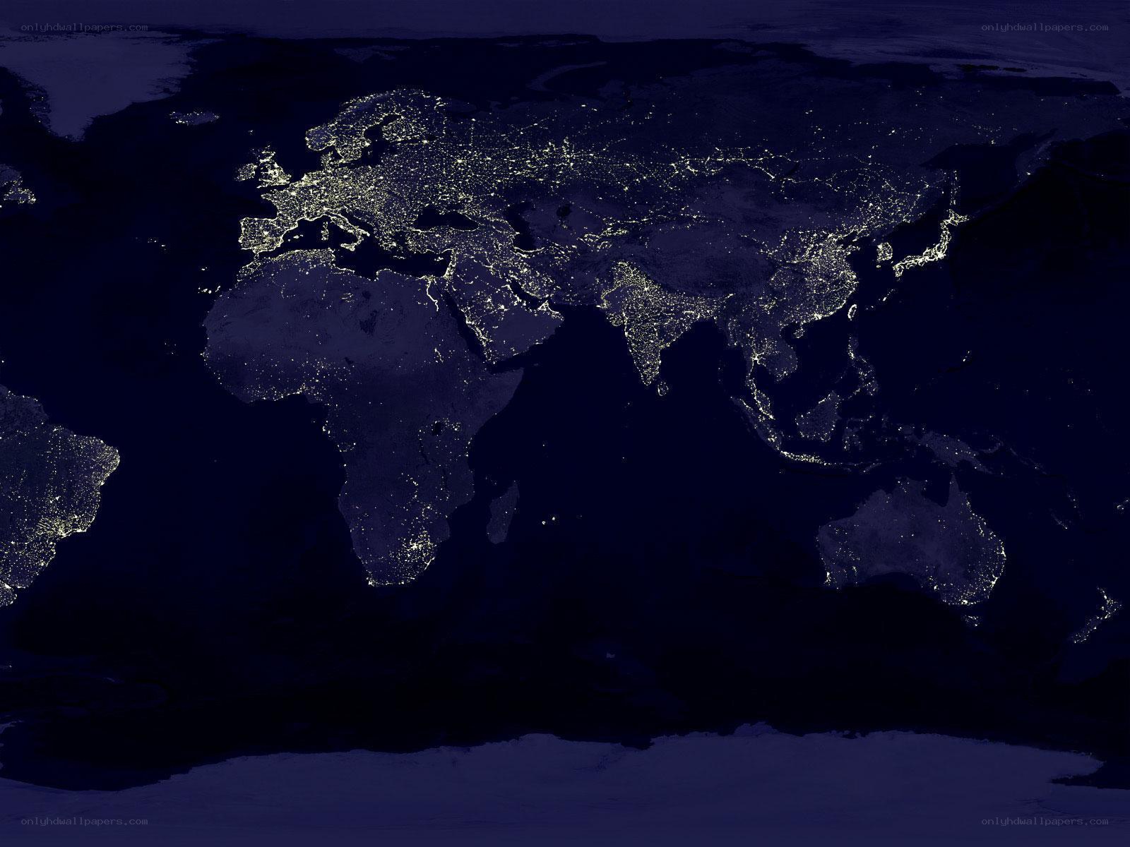 Earth at Night from Space