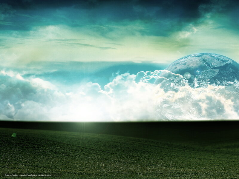 Earth from a distant field