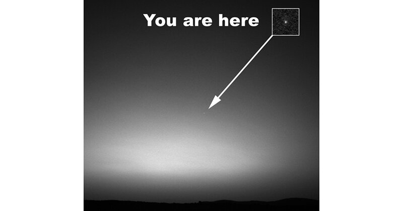 Earth from Mars