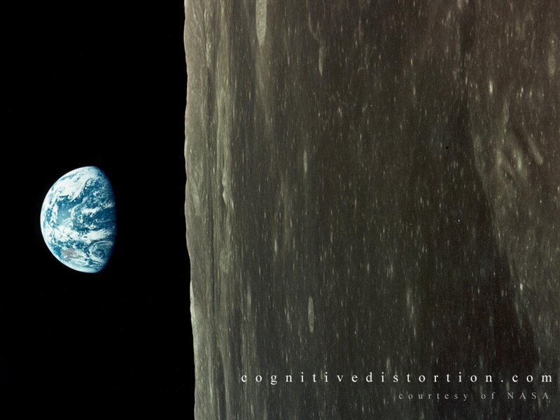 Earth from Moon Surface