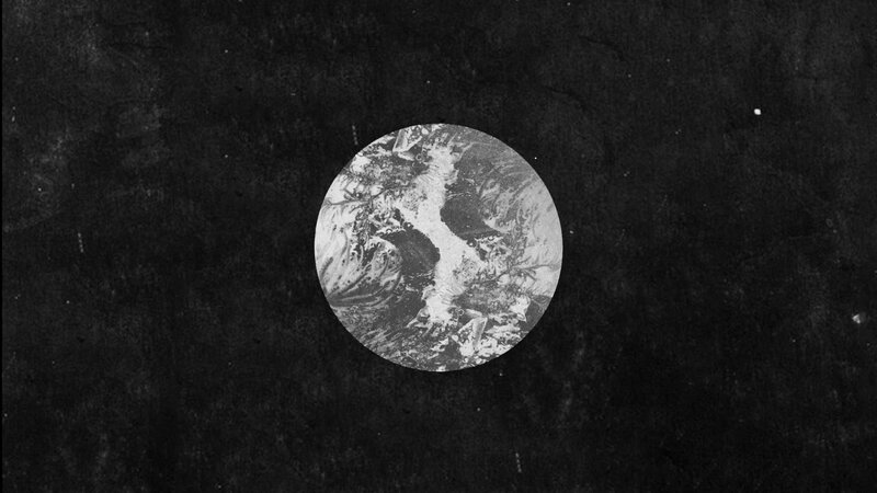 Earth from Space — Black, Dramatic, Photograph, Planet, White