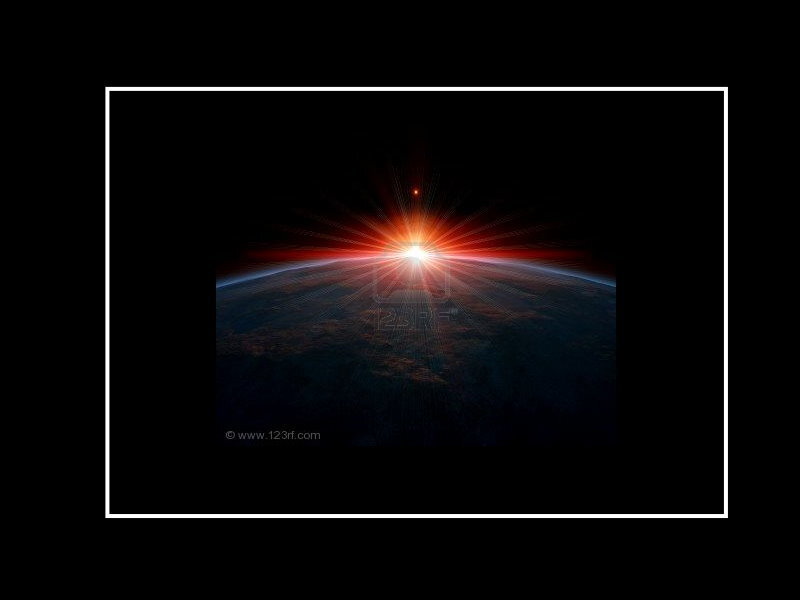 Earth from Space — Black, Dramatic