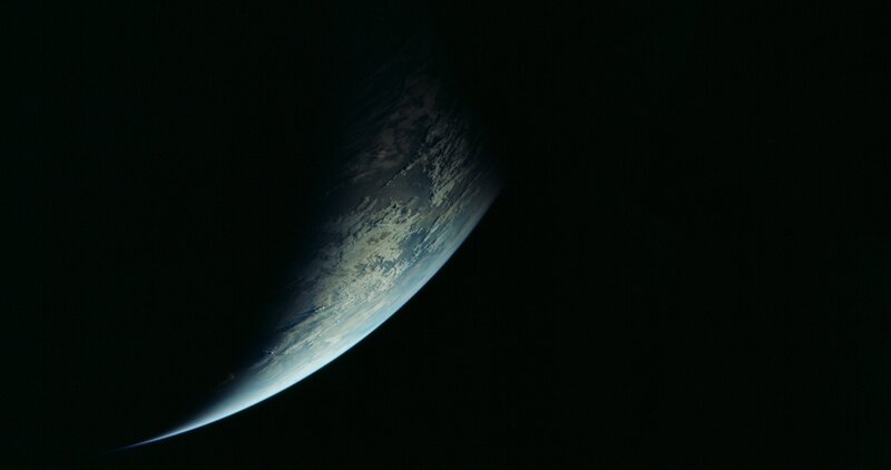 Earth from Space — Black, Serene, Photograph, Planet, Clouds