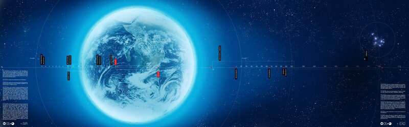 Earth from Space — Blue, Dramatic, Digital Art, Planet Earth