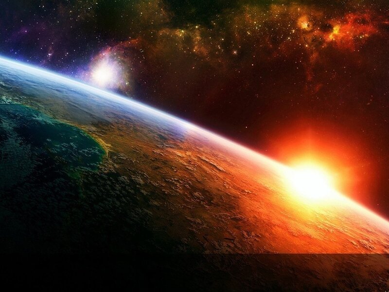 Earth from Space — Blue, Galaxy