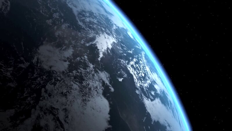 Earth from Space — Blue, Serene, 3d Render, Clouds, Ocean