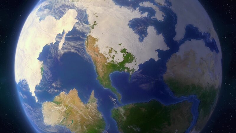 Earth from Space — Blue, Serene, 3d Render, Planet, Oceans, Continents