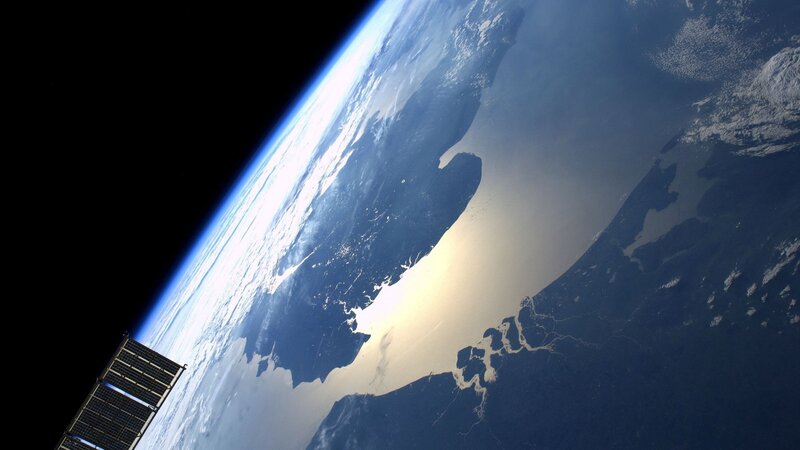 Earth from Space — Blue, Serene, Daytime