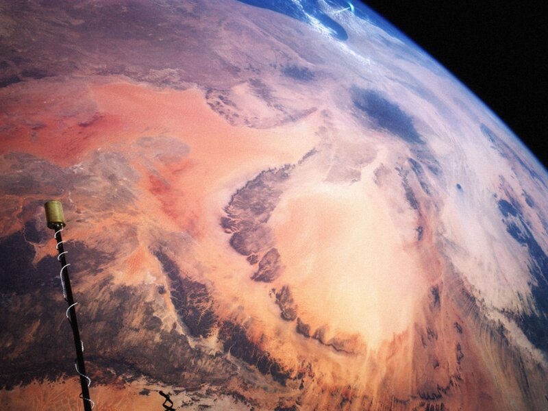 Earth from Space — Brown, Dramatic, Photograph, Satellite