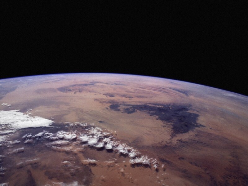 Earth from Space — Brown, Dramatic, Photograph
