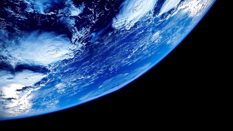 Earth from Space — Clouds, Black