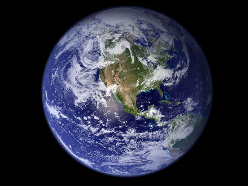 Earth from Space — Clouds, Green