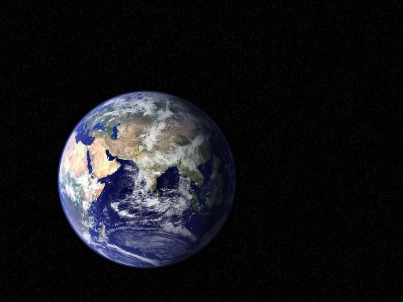 Earth from Space — Continent, Clouds