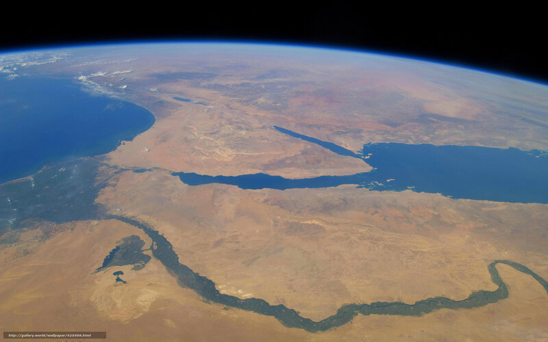 Earth from space, Egypt