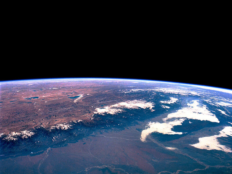 Earth from Space — Landmass, Ocean