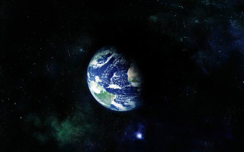 Earth from Space — Photograph, Galaxy