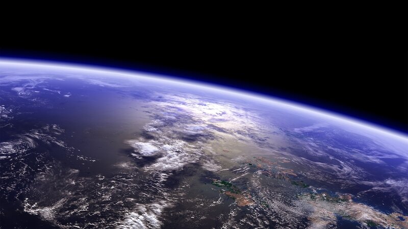 Earth from Space — Photograph, Landmass