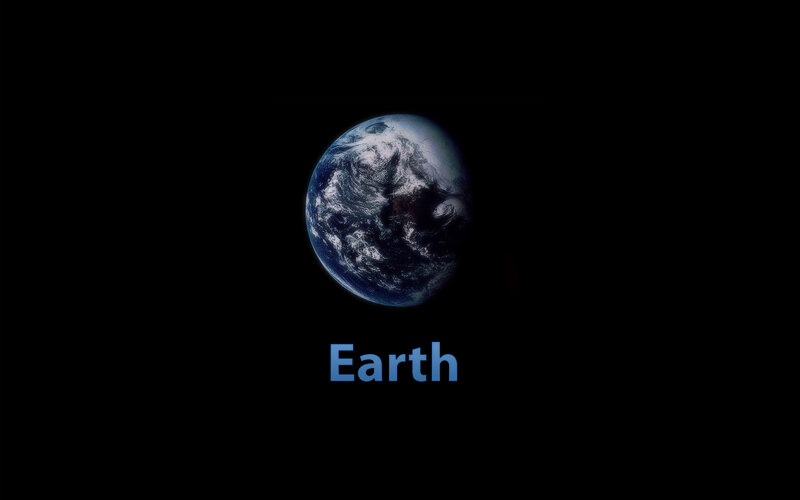Earth from Space — Planet, White