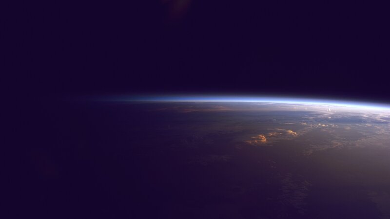 Earth from Space — Purple, Serene