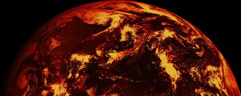 Earth from Space — Red