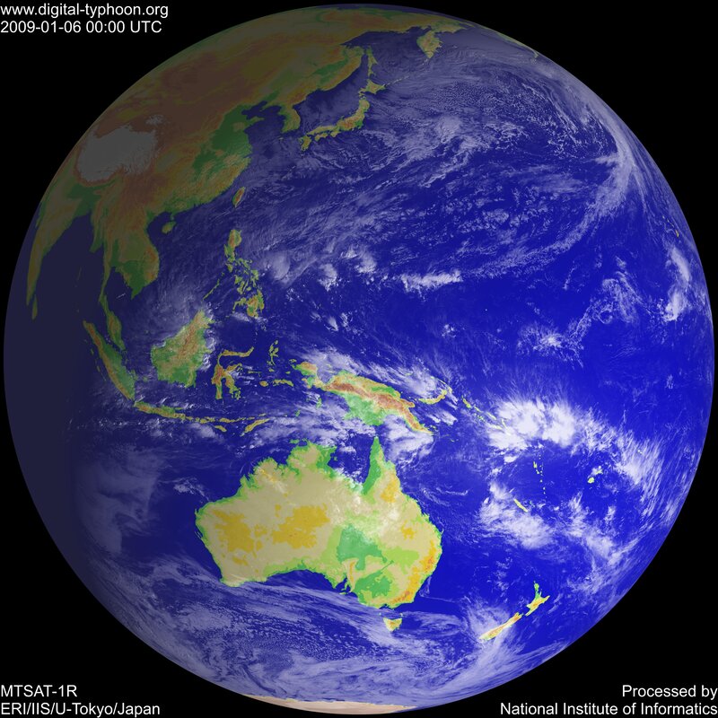 Earth from space satellite