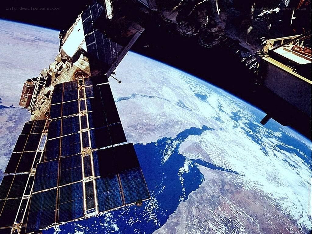 Earth from space station