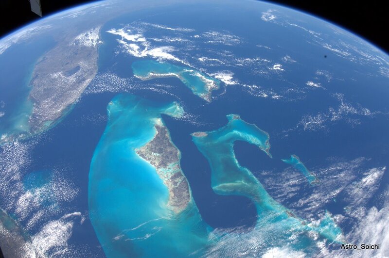 Earth from space view of Florida