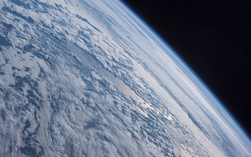 Earth from Space — White, Black