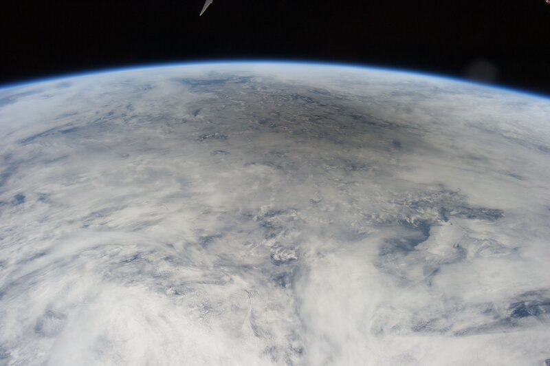 Earth from Space — White, Serene, Photograph, Clouds