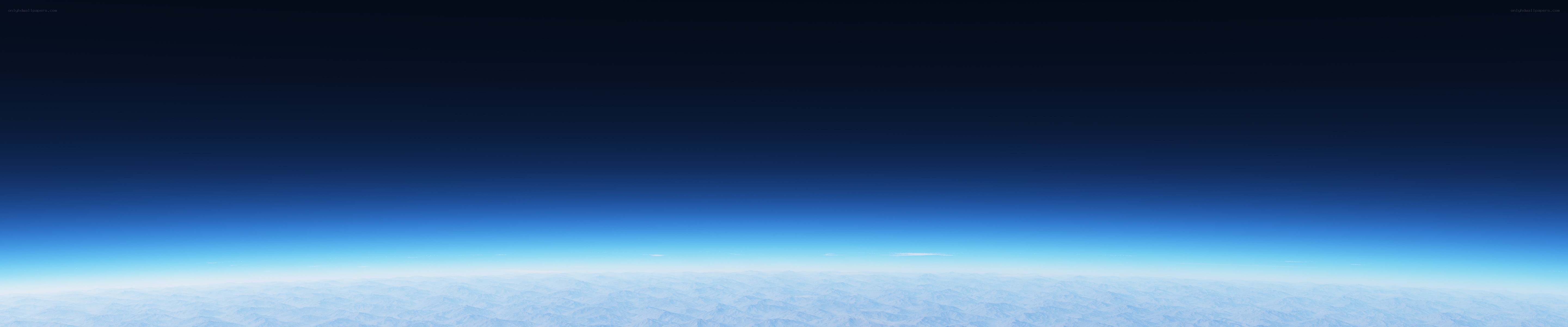 Earth from space with clouds