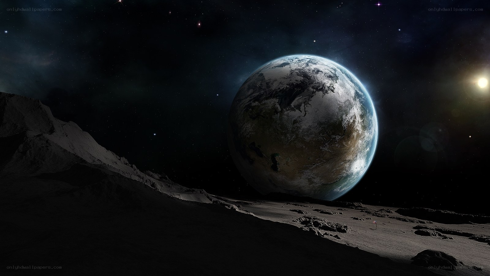 Earth from the Moon