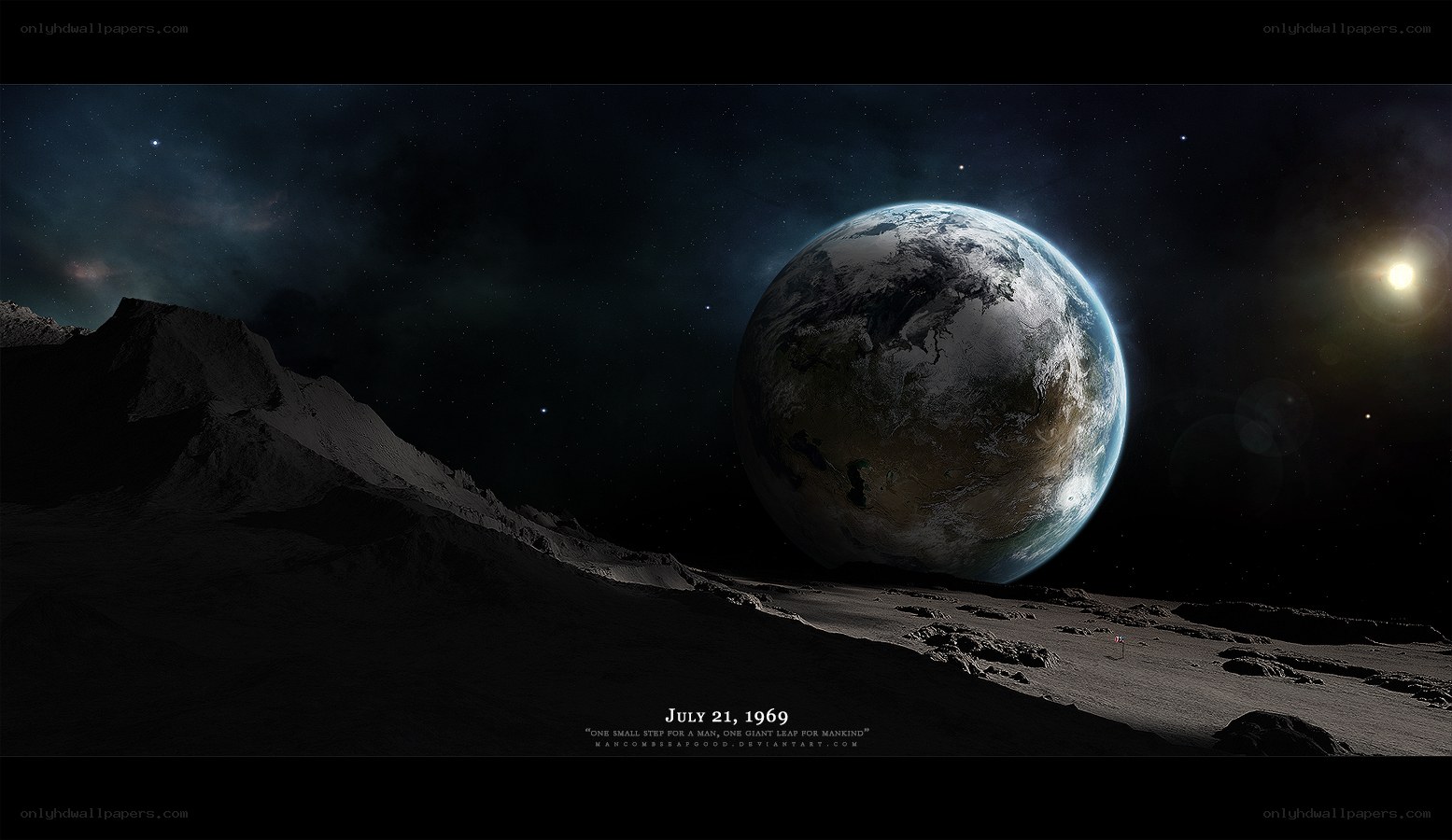 Earth from the Moon