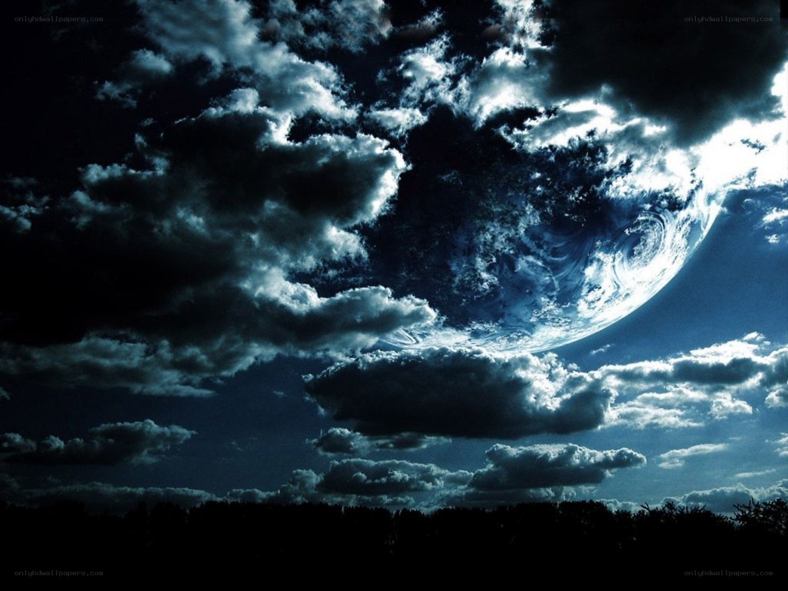 Earth from the sky