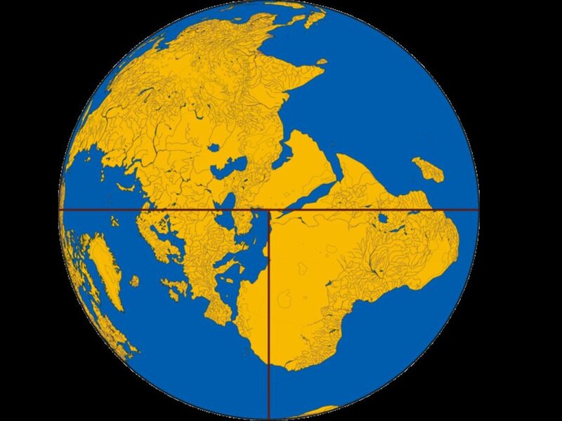 Earth Globe Map