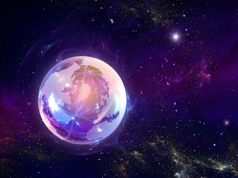 Earth in a cosmic bubble