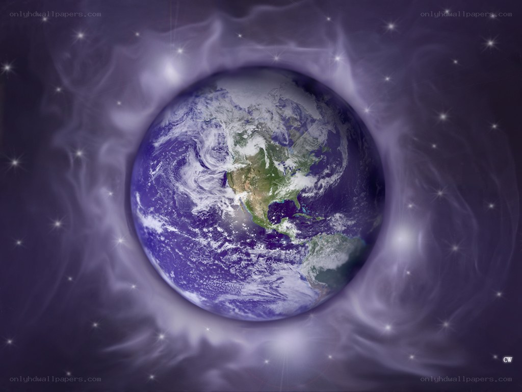Earth in a cosmic nebula