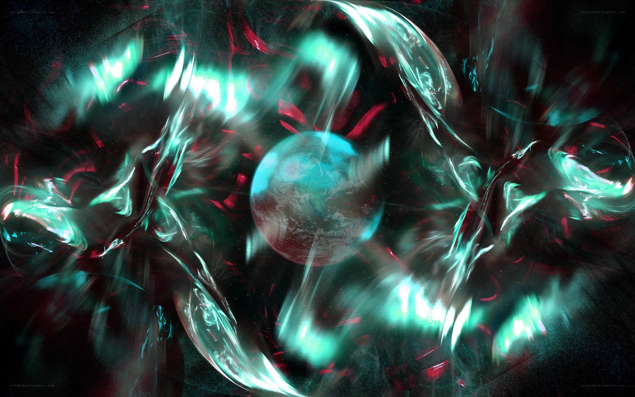 Earth in a cosmic storm