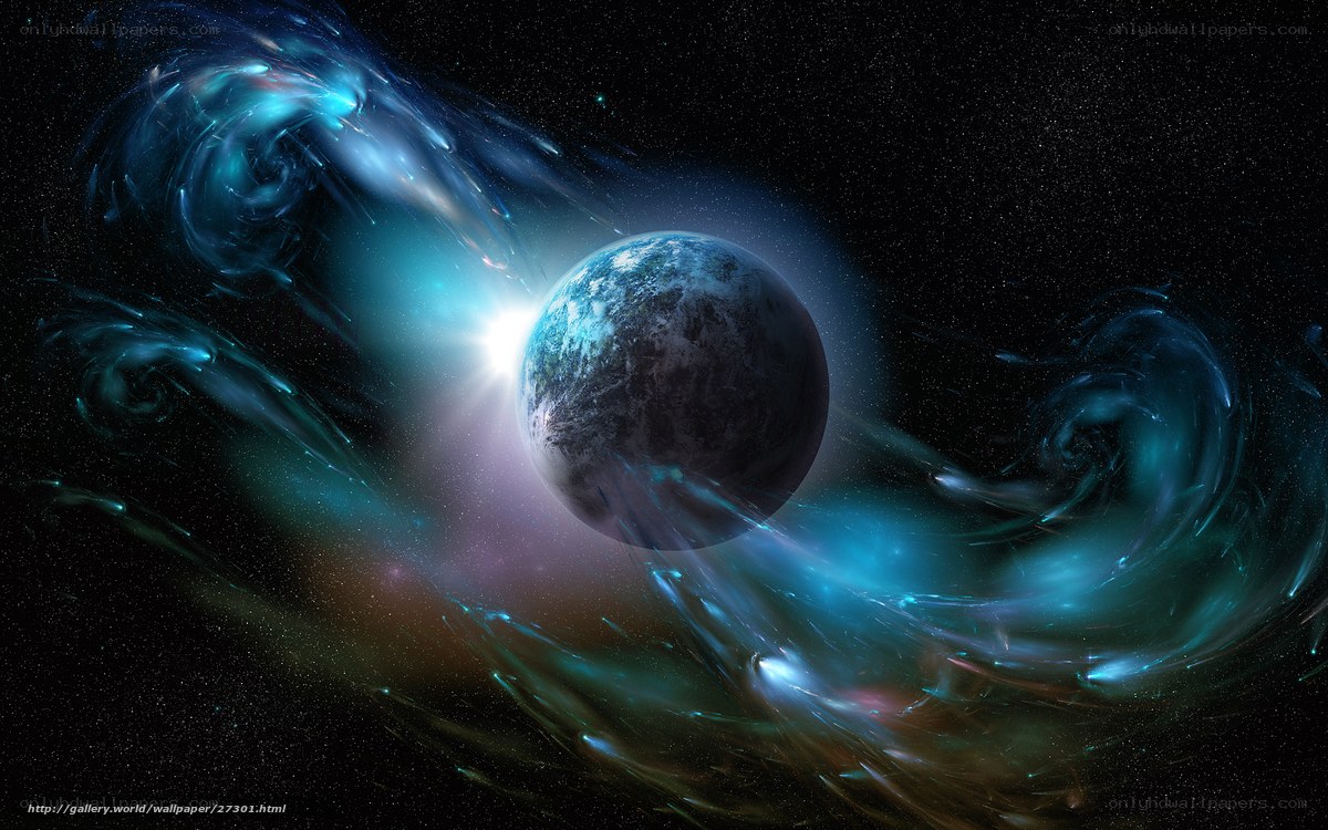 Earth in a cosmic storm