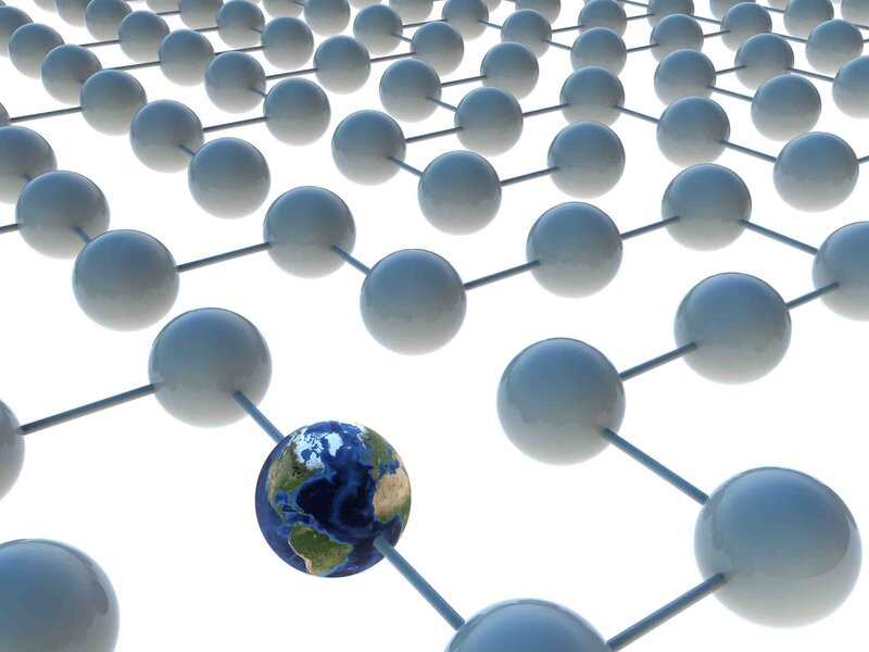 Earth in a network