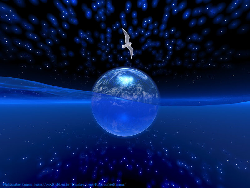 Earth in a starry sea