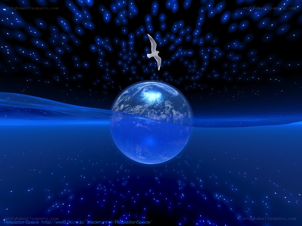 Earth in a starry sea
