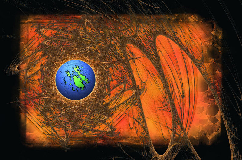 Earth in a web of energy