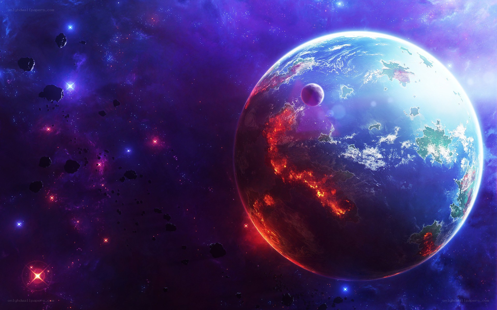 Earth in cosmic chaos
