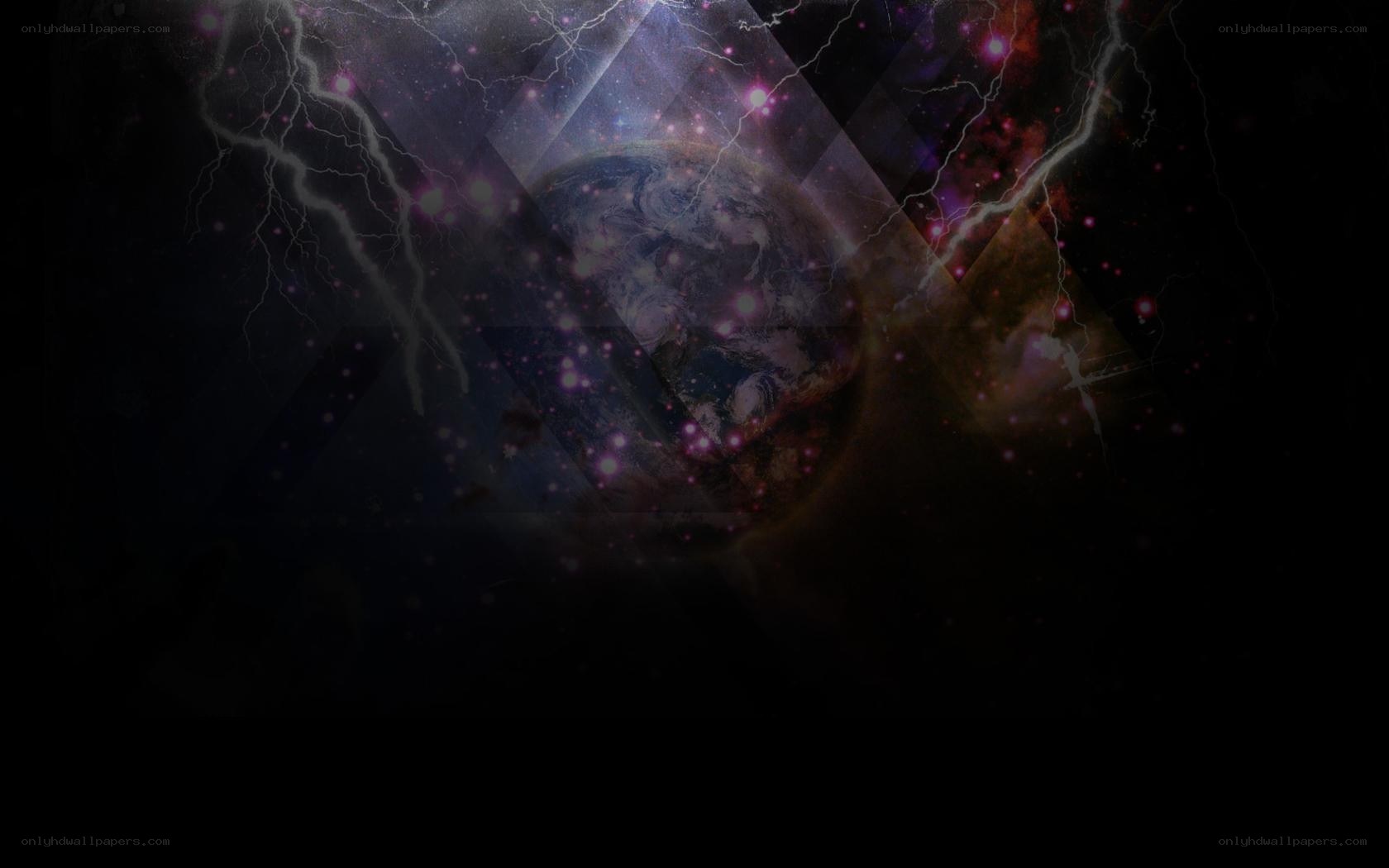 Earth in cosmic storm