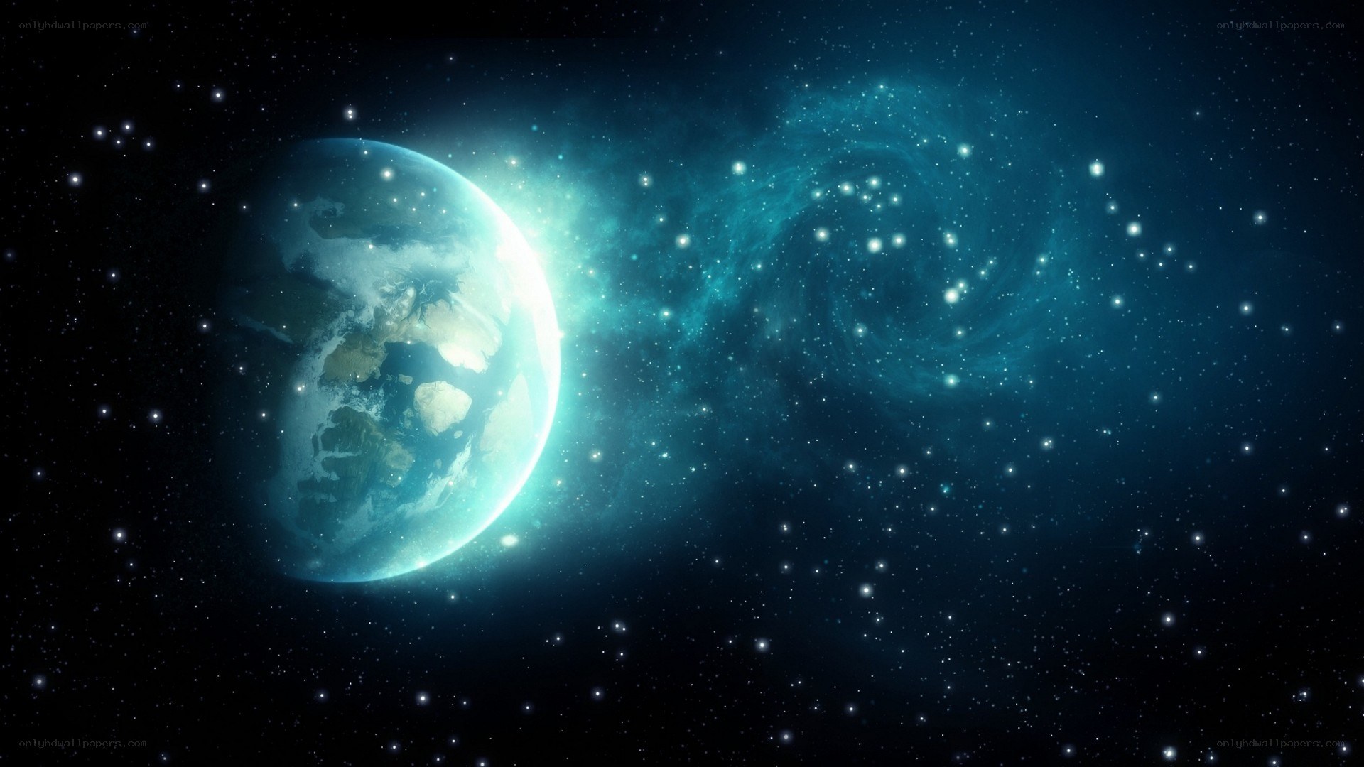 Earth in deep space
