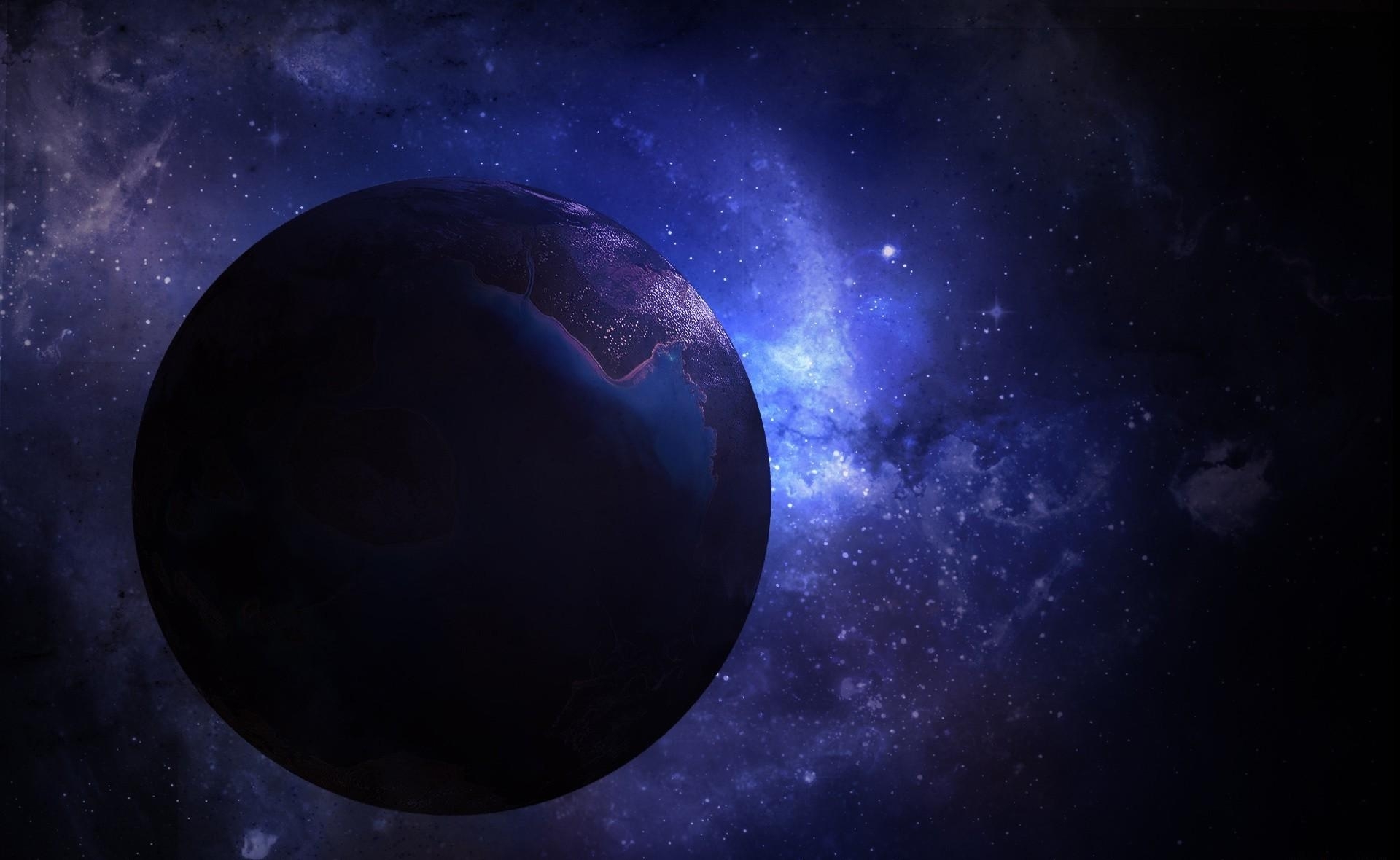 Earth in deep space
