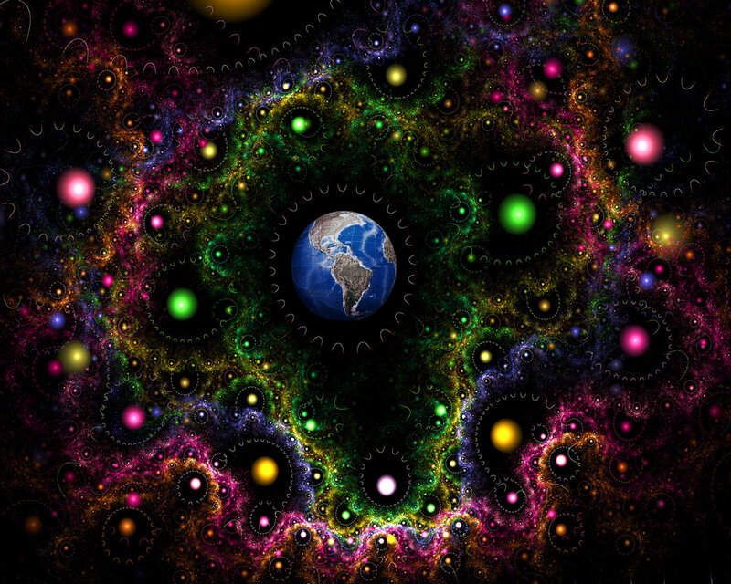 Earth in Fractal Space