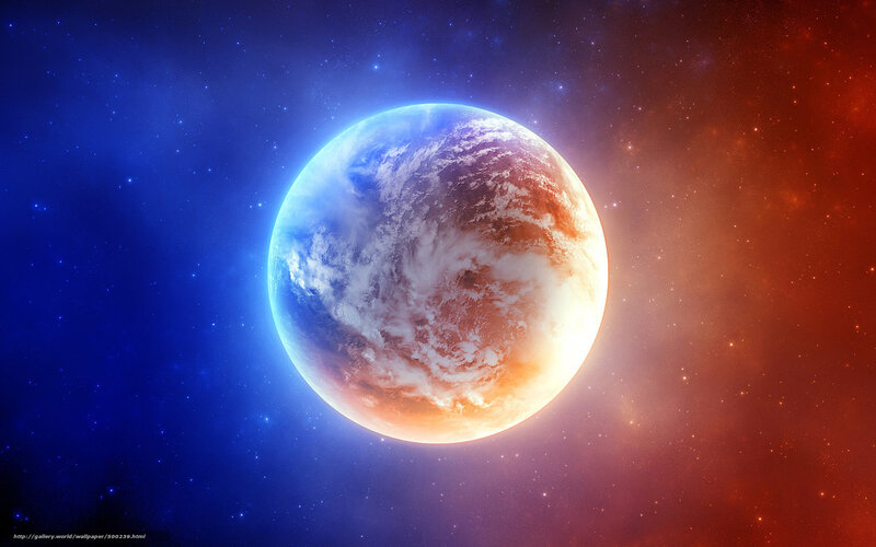 Earth in space