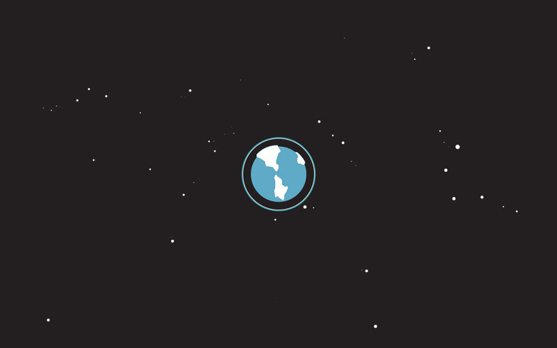Earth in space